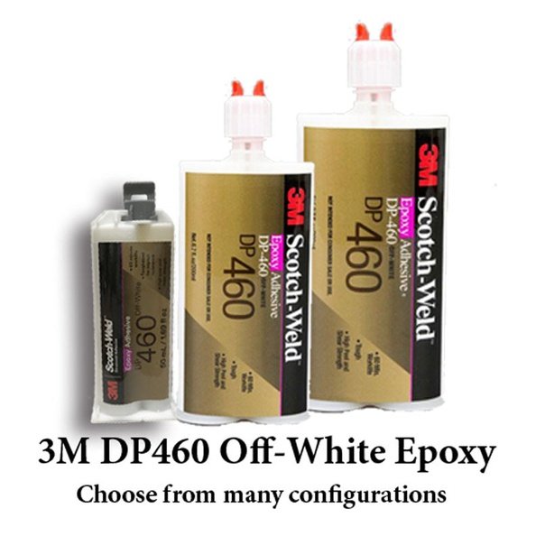 3M ScotchWeld DP460 Off-White 60-Minute Toughened Epoxy Adhesive