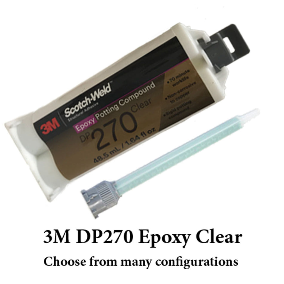 3M ScotchWeld DP270 Clear 60-Minute Electric&Thermal Resistant Epoxy