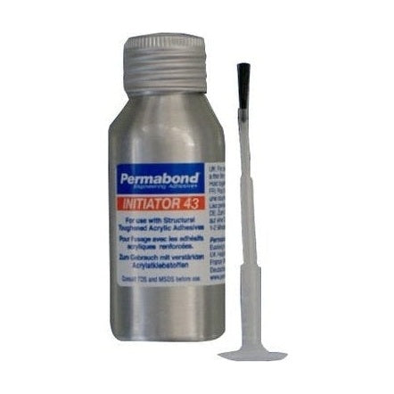 Permabond Initiator 43 for use with the TA series of Toughened structural acrylic adhesive PerigeeDirect