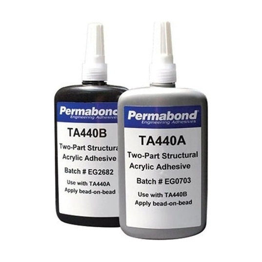 Permabond Acrylic TA440 100ml Kit A&B 50ml Bottles PerigeeDirect