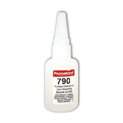 PERMABOND 790 Cyanoacrylate Instant adhesive Very fast set, wicking type PerigeeDirect