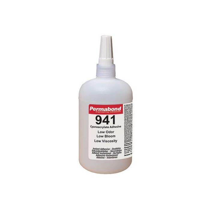 Permabond 941 cyanoacrylate adhesives Instant Adhesive-Low Odor, Non-Frosting Non-Fogging Clear Thin Wicking