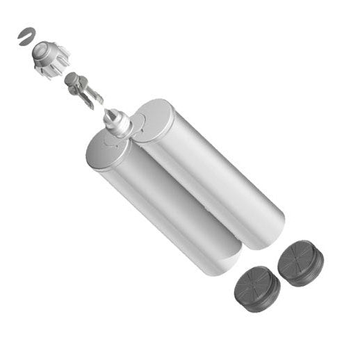 Maven 600ml 1:1 Ratio (20.3oz) Empty 2-Part C-System Cartridges with included Pistons & Sealing Caps