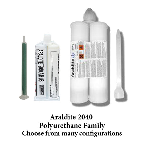 Araldite 2040  Flexible Thick Gray 15-min Polyurethane (PUR) adhesive great for Plastics
