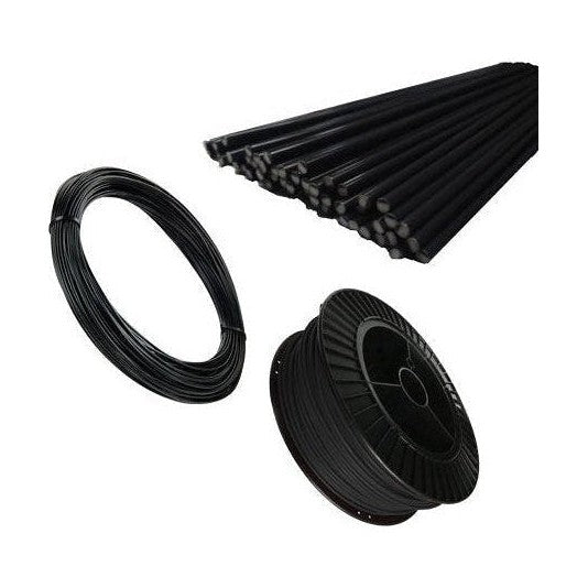 Semi Rigid Rod Maven PVC Black Semi-Rigid Welding Rods – Perigee Direct