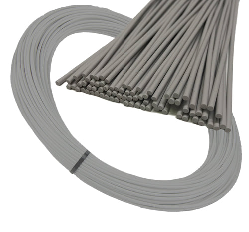 Maven Plastics - PVC Gray Plastic Welding Rods, Coils & Reels (Gray color is consistent with Schedule 80 Gray Piping)