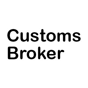 Broker Fee for Import Customs Clearance Service