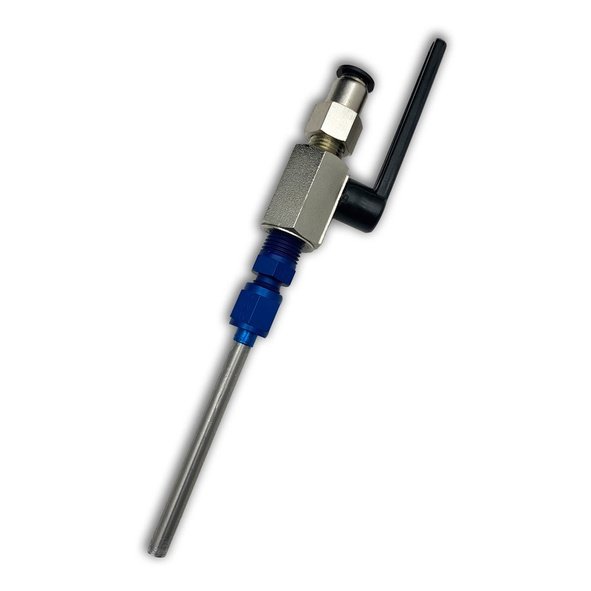 Maven Accessories - Standard Dispensing Wand - Ball Valve with 6-Inch Dispensing Tube, for the Maven Fluids Filling Machine, Lever Controlled, Ball-Valve Shut-Off