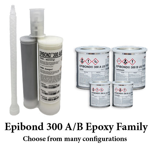 Huntsman Epibond 300 AB Aerospace High-Temp, High-Strength Thixotropic Gray Gel Epoxy