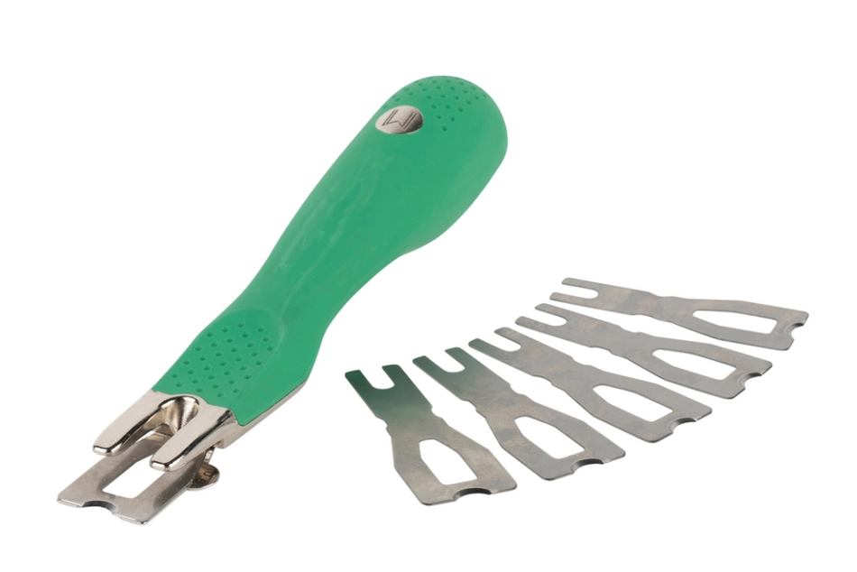 Leister Trimming Knife with 0.6mm spacer and 5 spare blades, for vinyl and linoleum  117.000