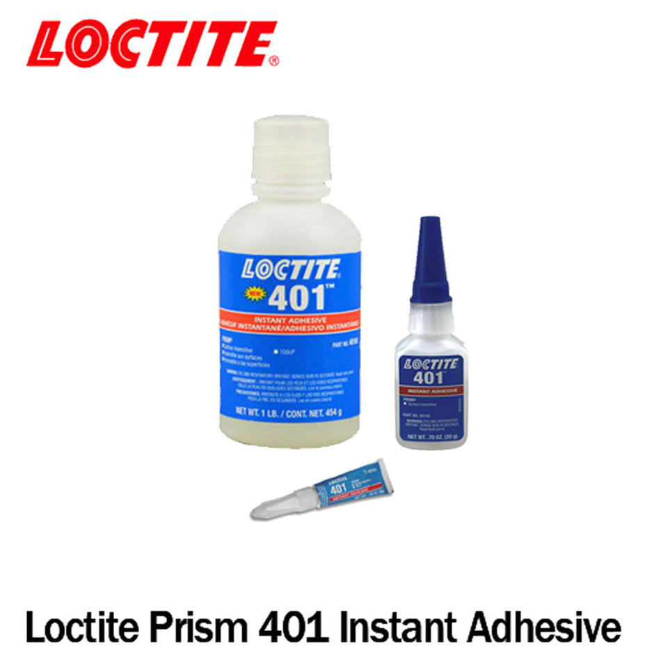 Loctite Prism 401 Clear Multi-Surface Instant CA Adhesive-General Purpose (40140, 40104, 40161)