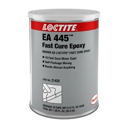 Loctite EA 445 Fast Cure Epoxy Mixing Cups 209717 - 0.12oz (3.5ml ) per cup - 10-pack of cups