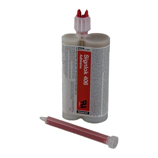 LORD Signlok 406 Fast Setting 6-10 minute Non-Sag Temperature Resistant MMA Adhesive