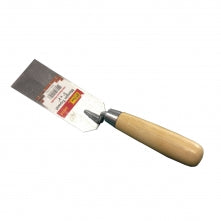 MARGIN TROWEL 5 INCH LONG WITH WOODED HANDLE
