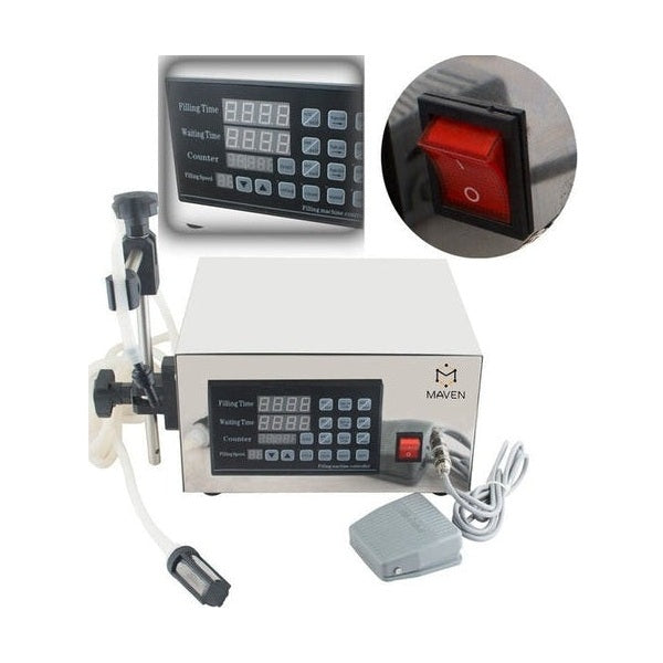 Maven M5-3500D - Digital Adhesives & Liquids Filling Machine, fills from 5ml to 3.5L PerigeeDirect