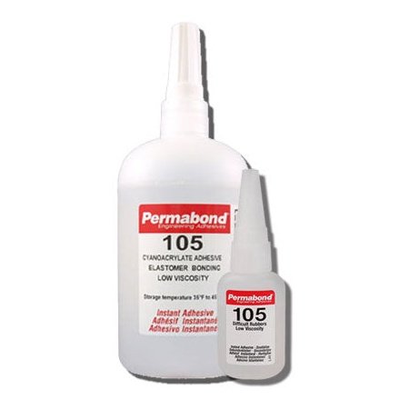 Permabond 105 Instant Adhesive-for Difficult Plastics & Rubbers (like EPDM)