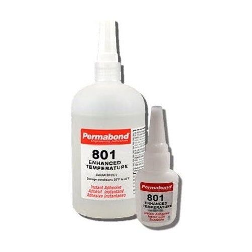 Permabond 801 Instant Adhesive-Fast-Set Temperature-Resistant Thin General Purpose PerigeeDirect