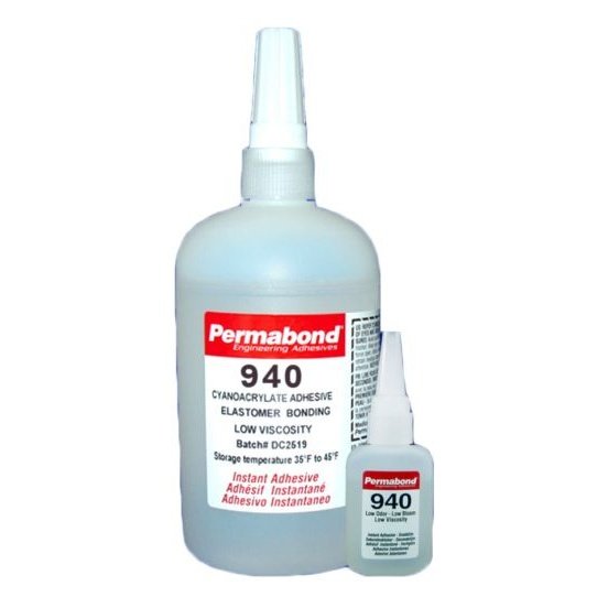Permabond 940 Instant Adhesive-Low Odor, Non-Frosting Non-Fogging Clear Thin Wicking
