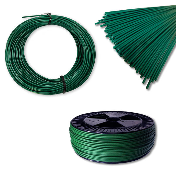 Maven Plastics - HDPE 'Castrol Green' Plastic Welding Rods, Coils & Reels