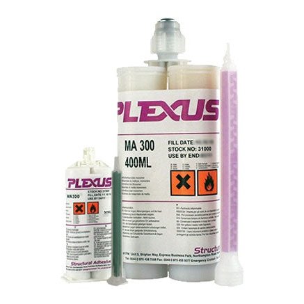 Plexus MA300 All Purpose High Strength 5-minute MMA Adhesive (30500, 30000)