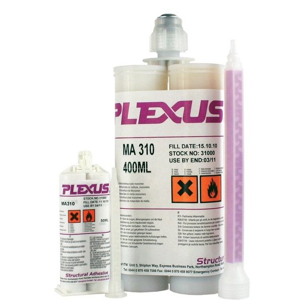 Plexus MA310 All Purpose High Strength MMA Adhesive (31500, 31000)