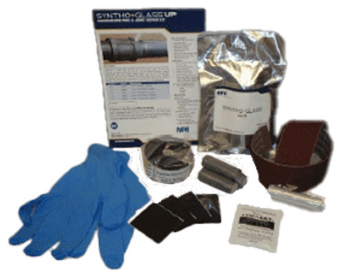 CS-NRI Syntho-Glass UP  Pipe Repair Kits For pipe repairs Under Pressure, Pressurized (NSF61 & BS6920 compliant for drinking water contact)