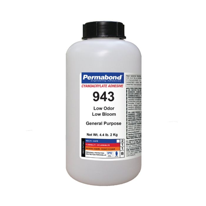 Permabond 943 cyanoacrylate adhesives Instant Adhesive-Low Odor, Non-Frosting Non-Fogging Clear Thin Wicking