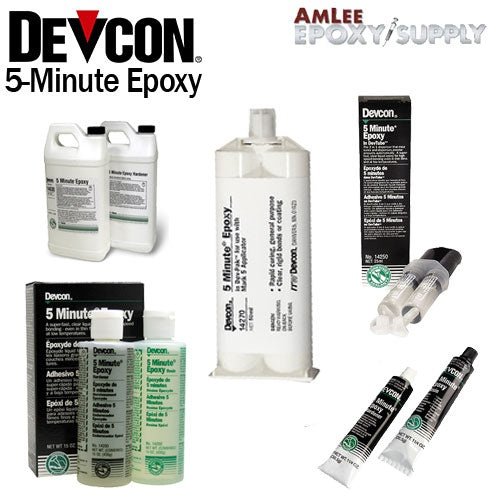 Devcon 5-Minute Epoxy - Fast-Setting General Purpose Adhesive P/N's 14200, 14210, 14250, & 14270 PerigeeDirect