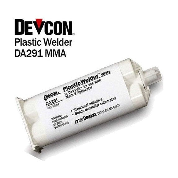 Devcon Plastic Welder White DA291 (50ml) & DA160 (400ml) - High-Streng ...