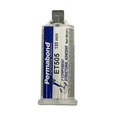 PERMABOND ET505 MIXING RATIO 1:1 SLOW SET 60 - 120 MIN TOUGH, MULTI-PURPOSE TWO COMPONENT EPOXY ADHESIVE CARTRIDGES & ACCESSORIES PerigeeDirect