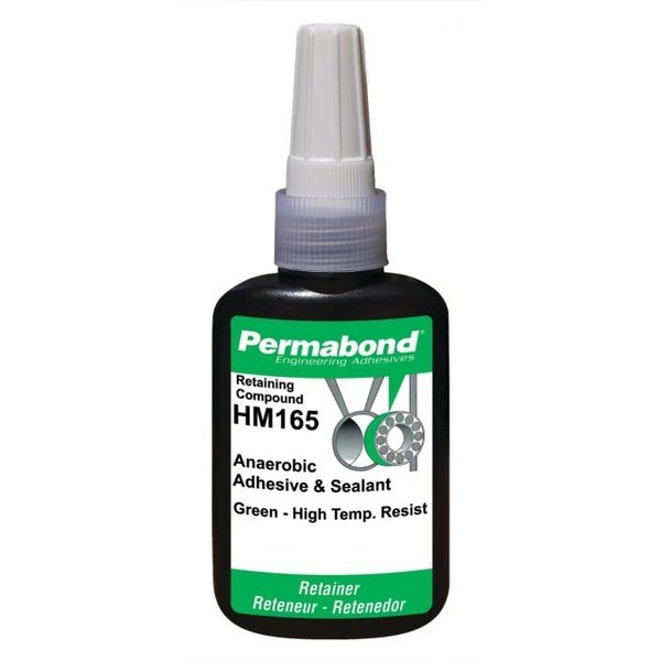 PERMABOND HM165 RETAINING COMPOUND ANAEROBIC ADHESIVE GREEN  BOTTLE