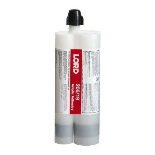LORD 206/19 (3020991)  2:1 Ratio Two Component Acrylic Adhesive with Medium Set 12-18 min