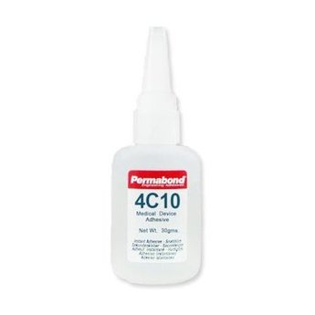 Permabond 4C10  Cyanoacrylate low viscosity,  high purity, medical device grade, cyanoacrylate adhesive