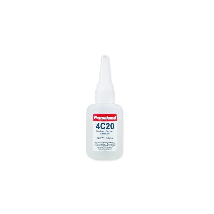 Permabond 4C20 Cyanoacrylate low viscosity,  high purity, medical device grade, cyanoacrylate adhesive