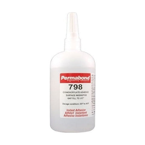 Permabond 798 Cyanoacrylate high viscosity, fast curing, surface insensitive adhesive PerigeeDirect