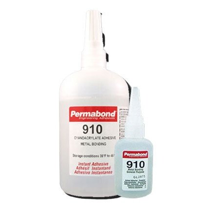Permabond 910 Instant Adhesive-Fast-Set Low Viscosity Thin Metal-General Purpose