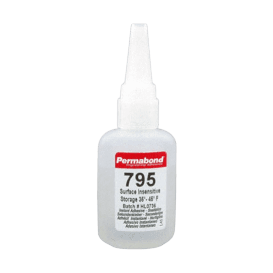 Permabond Cyanoacrylate 795 Instant Adhesive-for Difficult Plastics & Rubbers PerigeeDirect