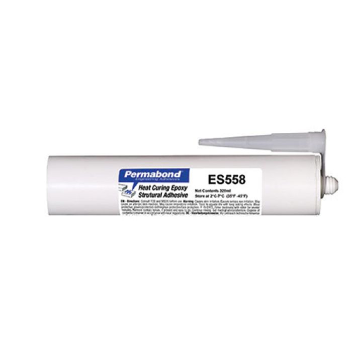 Permabond ES558 1-Part Heat-Cure Epoxy, Cartridge and Starter Kit
