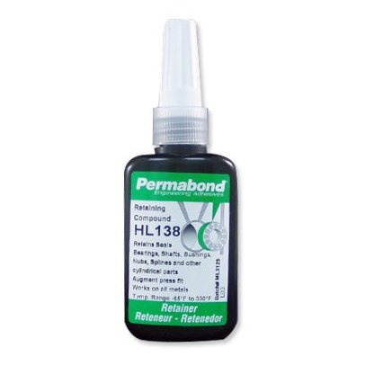 Permabond Anaerobic HL138 with high strength, low viscosity, general purpose, anaerobic retaining compound
