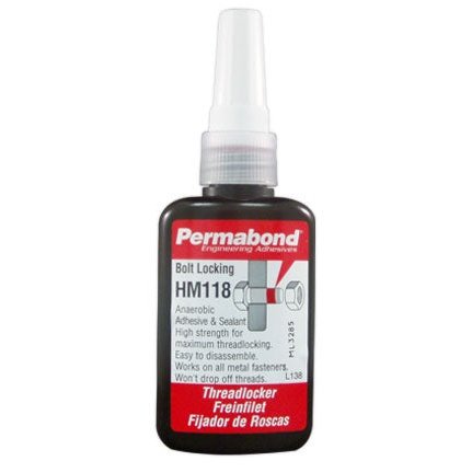 Permabond Anaerobic Threadlocker Adhesive HM118